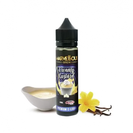 Marvellous Brew - Creamy Custard 50ML Boosté