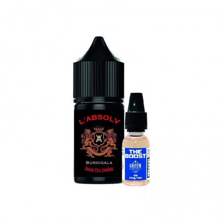 Vape Cellar - Concentré Burdigala 30ML + Booster 19mg