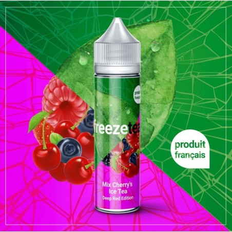 Freeze Tea - Mix Cherry's Ice Tea 50ML Boosté