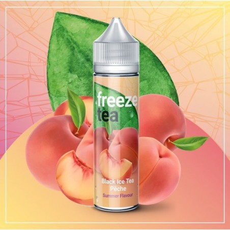 Freeze Tea - Black Ice Tea Pêche 50ML Boosté