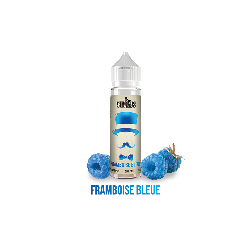 Cirkus - Framboise Bleue 50ML Boosté