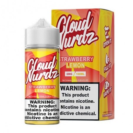 Cloudz Nurdz - Strawberry Lemon 100ML