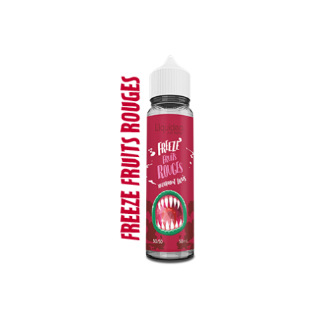 Liquideo - Freeze Fruits Rouges 50ML Boosté