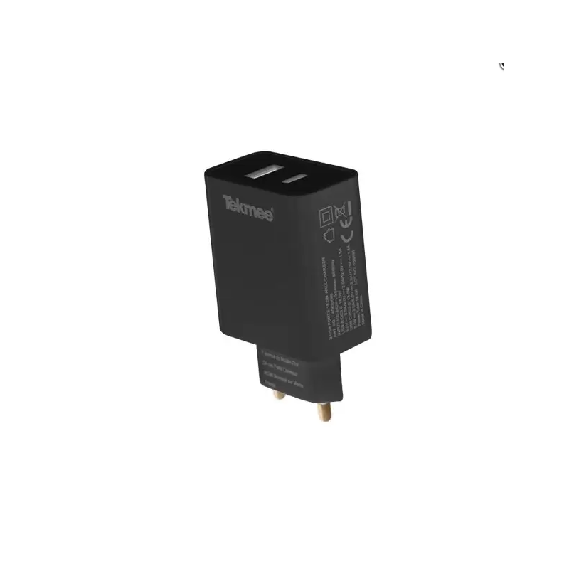 Chargeur Mural Rapide USB 3.0 et Type-C 3A - Tekmee