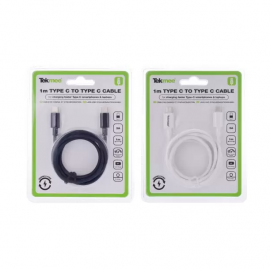 Chargeur 1M TYPE-C /TYPE-C 3A - Tekmee
