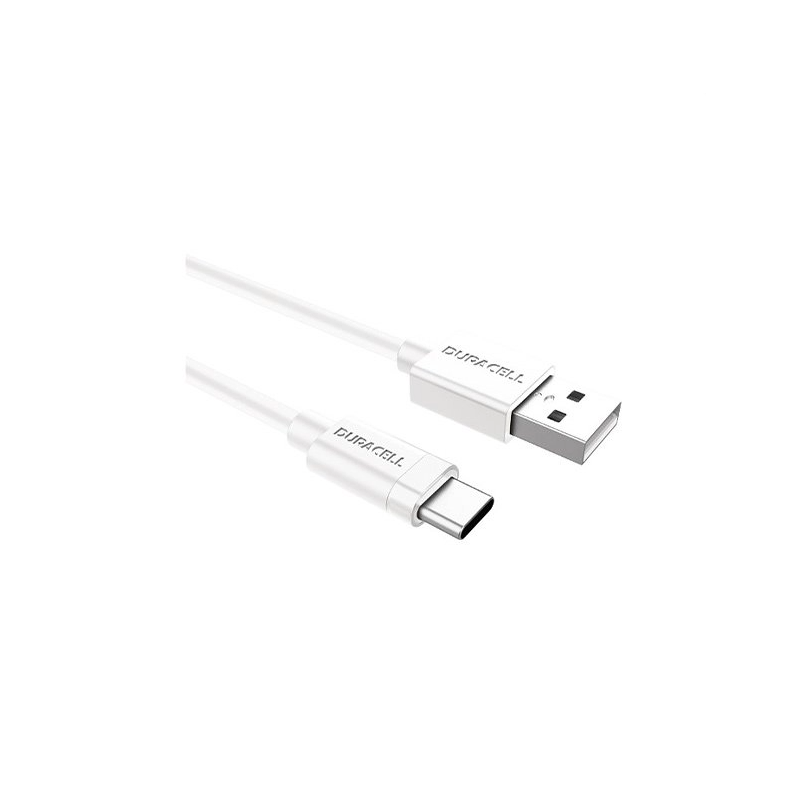Câble USB 3.0 Type C 1M BLANC - Duracell