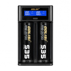 Chargeur d'accus i2 LCD - Golisi