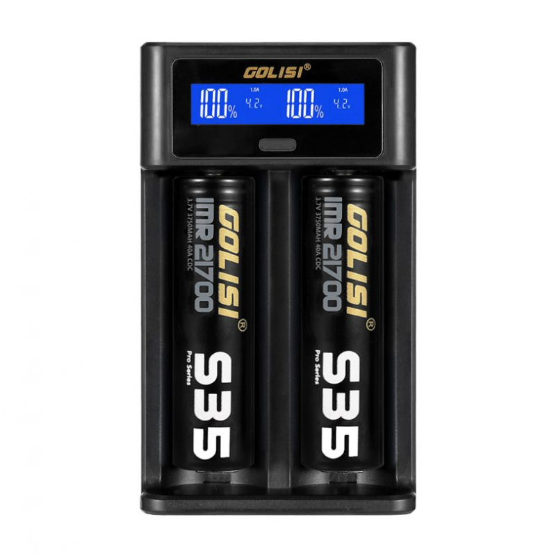 Chargeur d'accus i2 LCD - Golisi