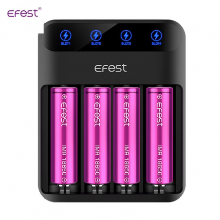 Chargeur d'accus Lush Q4 - Efest