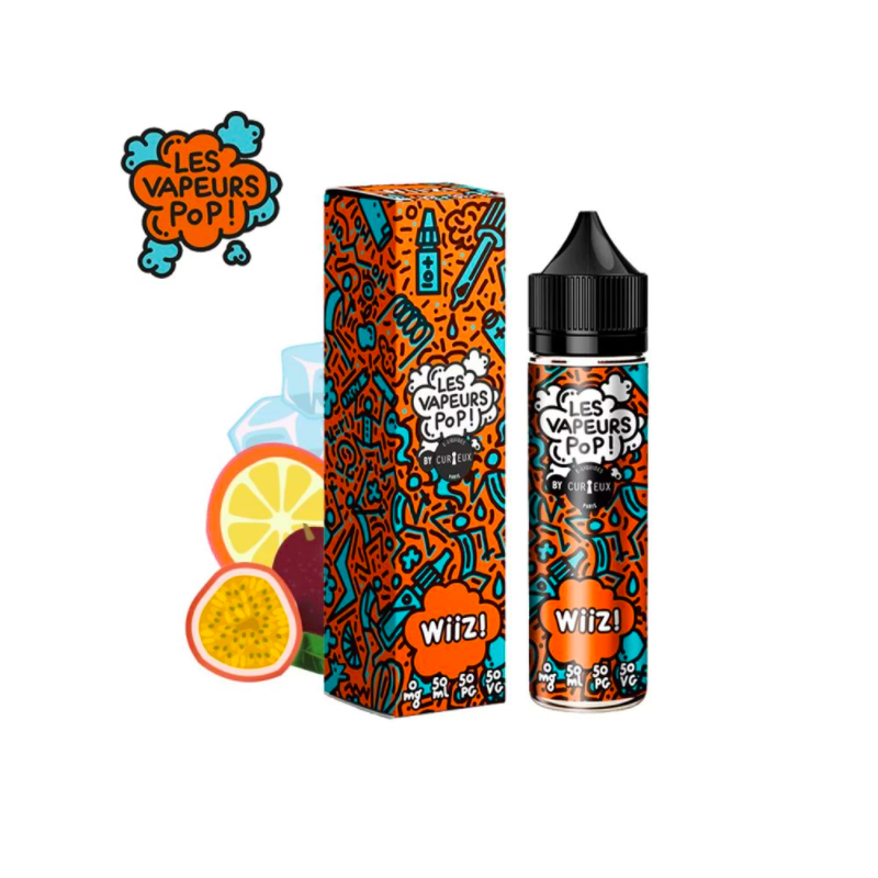 Les Vapoteurs Pop - Wiiz 50ML Boosté