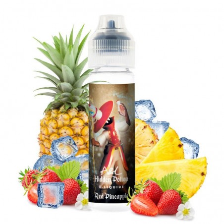 Aromes & Liquides - Hidden Potion Red Pineapple 50ML Boosté