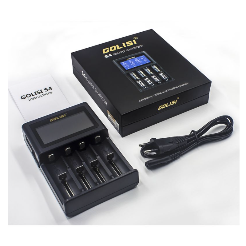 Chargeur d'accus S4 LCD - Golisi
