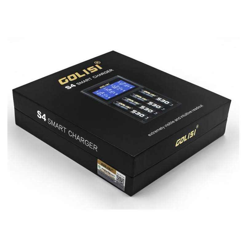 Chargeur d'accus S4 LCD - Golisi