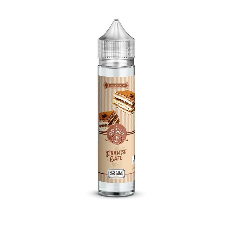 Le Petit Gourmet - Tiramisu Café 50ML Boosté
