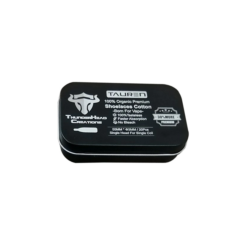 Lacets de Cotton Premium 100% Bio Tauren Single head - THC