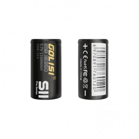 Accu S11 18350 1100mAh 20A - Golisi