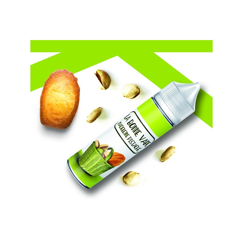 La Bonne Vape - Madeleine Pistache 50ML Boosté