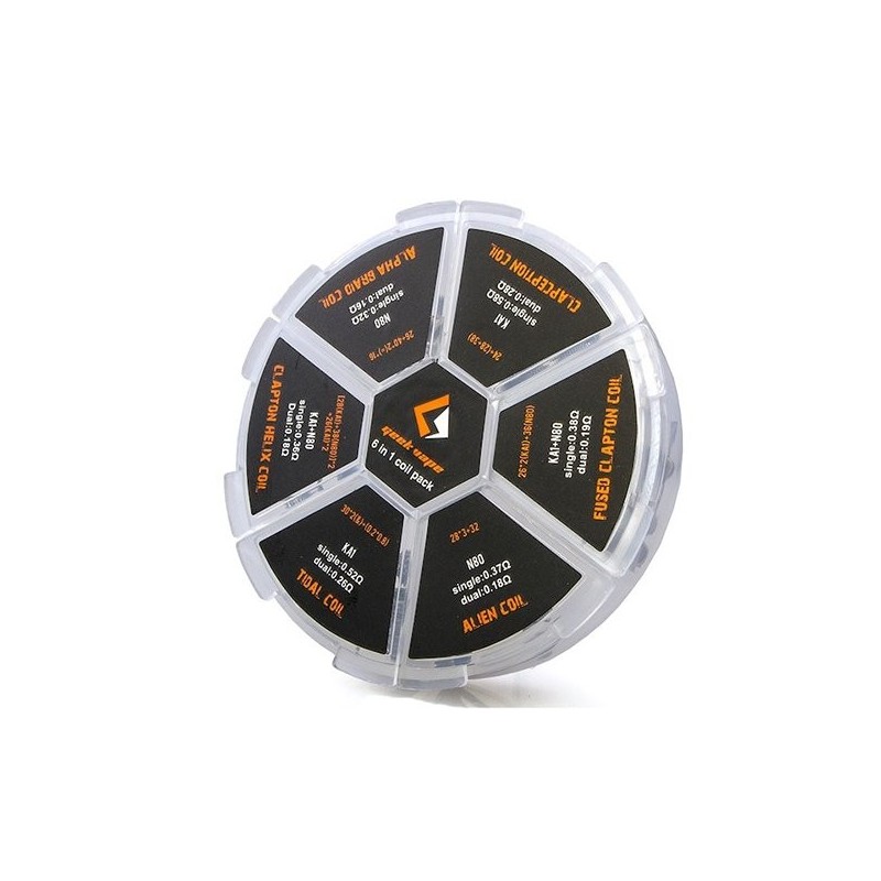 Résistance Pré Roulé 6 en 1 - Geekvape