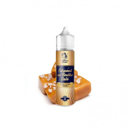 Le Vapoteur Breton - Caramel au Beurre Salé 50ML Boosté