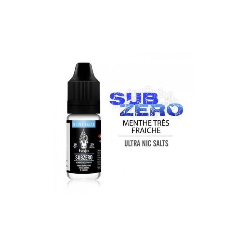Halo - Sub Zéro Sel de Nicotine 10ML