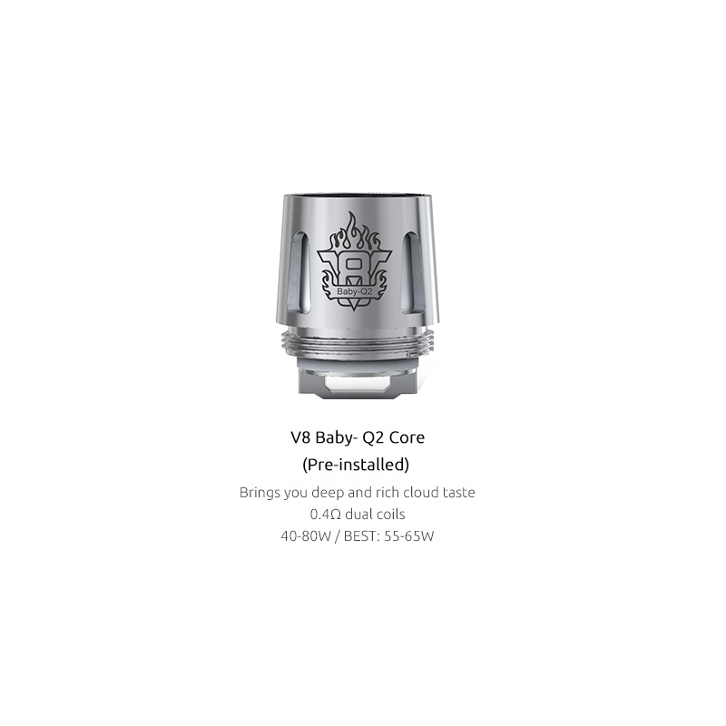 Résistance pour TFV8 BABY V8-Q2 - Smoktech