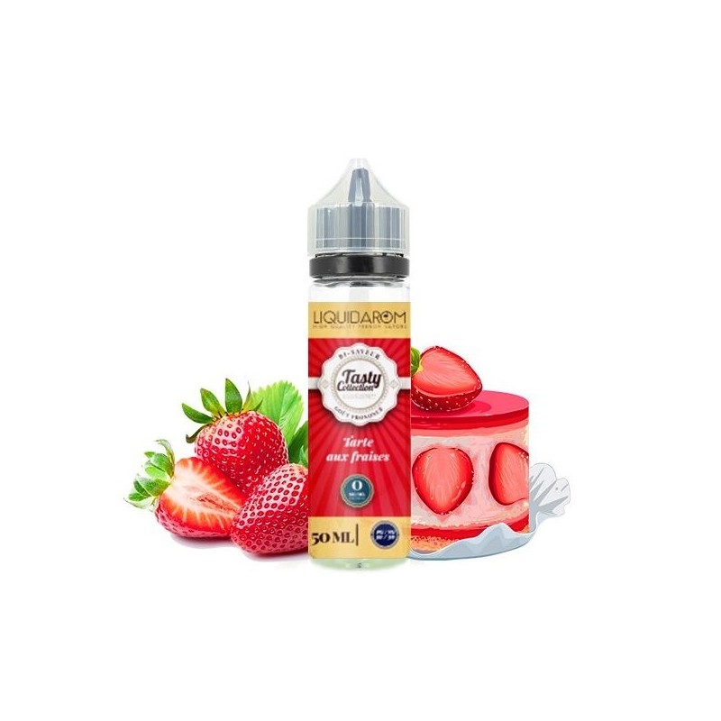 Tasty - Tarte Fraise 50ML Boosté