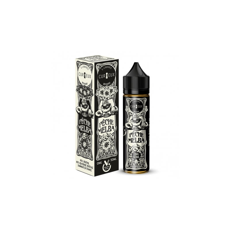 Curieux - Pêche Melba 50ML Boosté