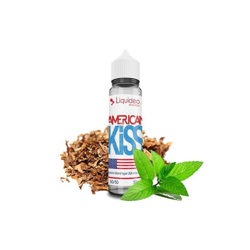 Liquideo - American Kiss 50ML Boosté