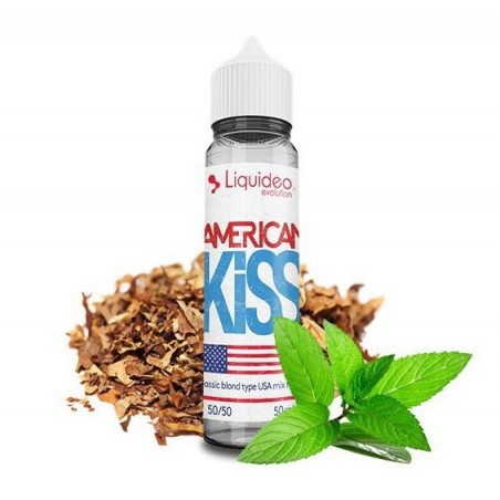 Liquideo - American Kiss 50ML Boosté