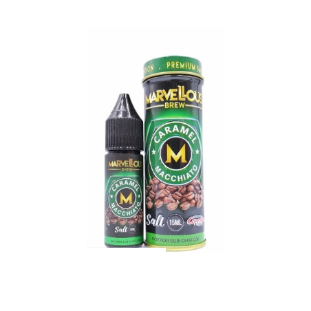 Marvellous Brew - Caramel Macchiato 50ML Boosté