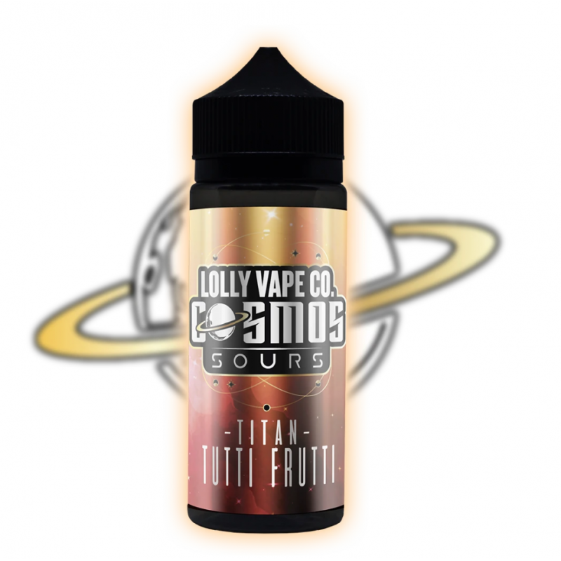 Lolly Vape Cosmos Sours - Titan Tutti Frutti 100ML Boosté