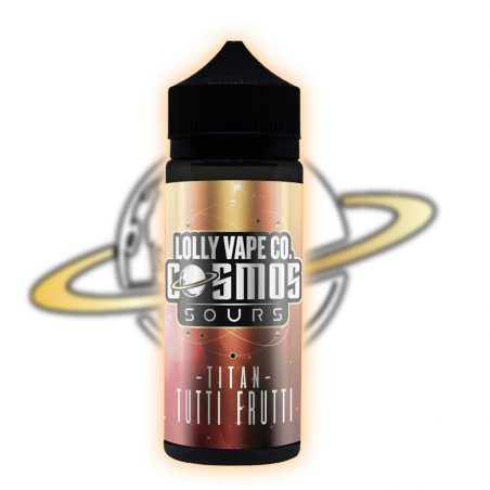 Lolly Vape Cosmos Sours - Titan Tutti Frutti 100ML Boosté