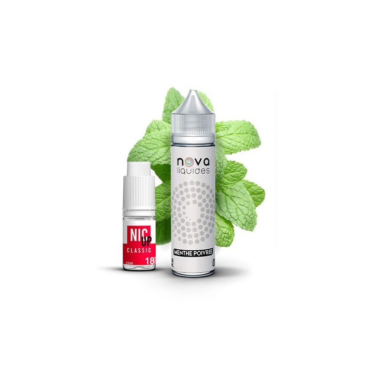 Nova Liquides - Menthe Poivrée 50ML Boosté